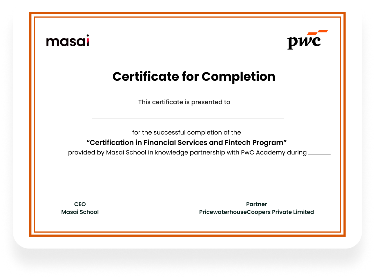 Course Certificate